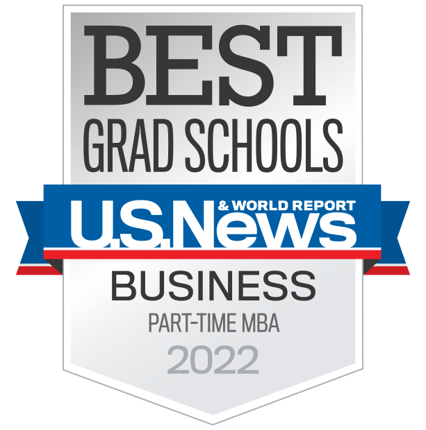 U.S. News & World Report Best Grad Schools Business - Part-time MBA Badge