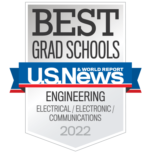 U.S. News & World Report Best Grad Schools Electrical Engineering Badge