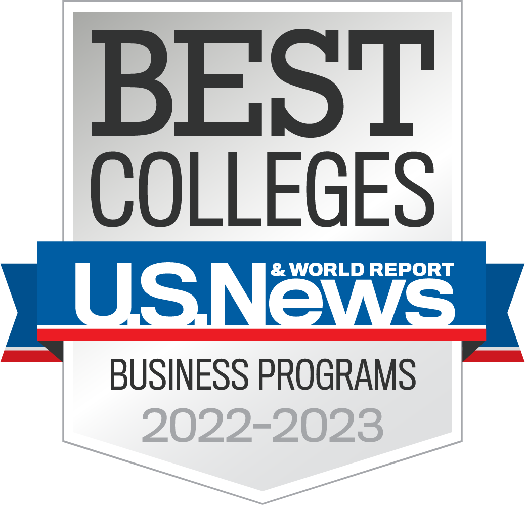 Best Colleges Business Programs - U.S. News & World Report badge