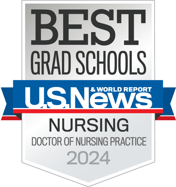 U.S News and World Report Best Grad Schools Doctor of Nursing Practice Badge