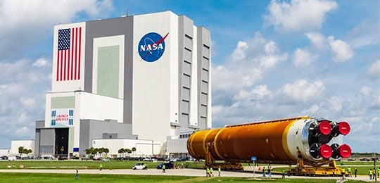 Kennedy Space Center NASA rocket launchpad