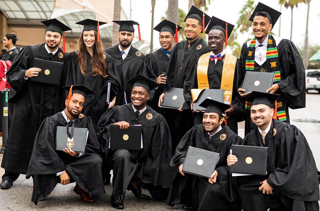 Group of UCF Students at Commencement