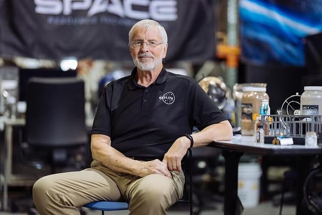 Dan Britt, UCF Physics Professor and planetary scientist, known for his work with NASA and planetary surface materials