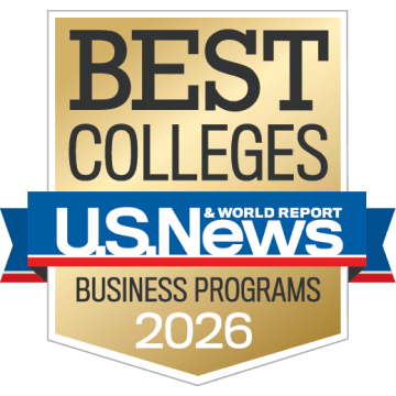 Best Colleges Business Programs - U.S. News & World Report badge