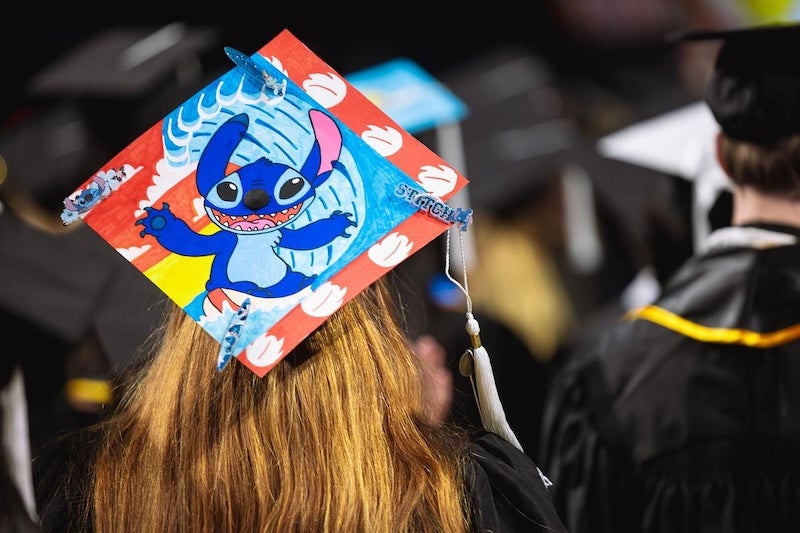 UCF Rosen Grad Cap Stitch