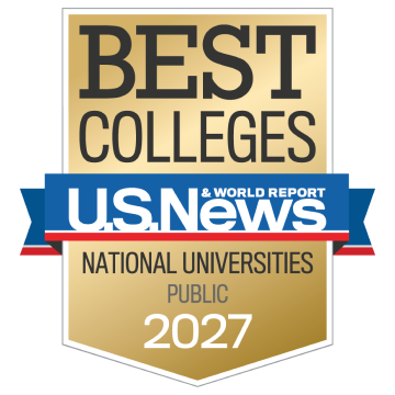 U.S. News & World Report Best Colleges 2027 National Universities Public badge