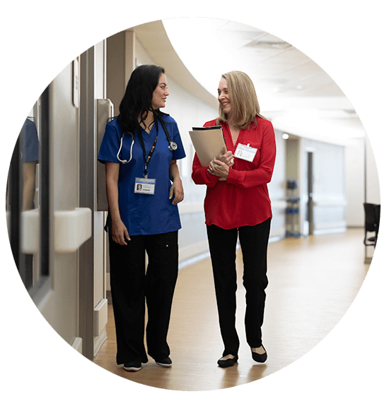 Nurses working on a simulated patient