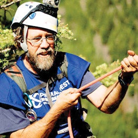 eaglin on ropes course