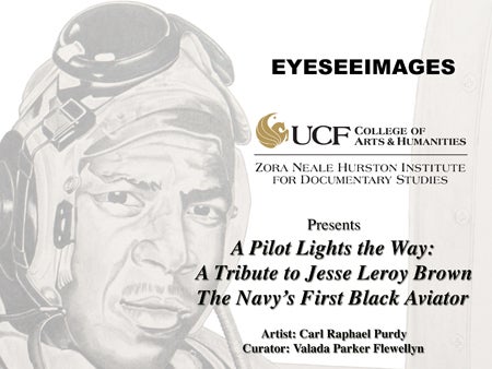 flyer for ucf college of arts and humanities: zora neale hurston institute for documentary studies