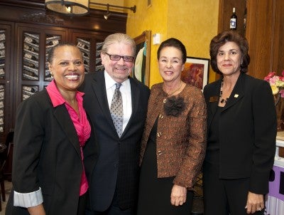 Sapphire, United Way CEO Bob Brown, Helen Donegan, Karen Dee