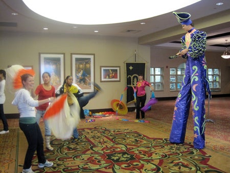 Cultural Celebration entertainment at Rosen College of Hospitality Management