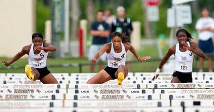 May 16, 2010: Womens Triple Jump during C-USA Outdoor Track & Field Championship at the UCF Track and Soccer Complex in Orlando, Fl