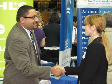 Students had the opportunity to meet employers at the Statewide Job Fair.