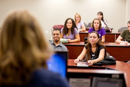 students in classroom