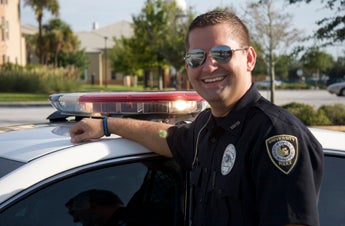 UCF officers patrol the campus and focus on crime prevention.