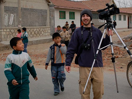 Tomas Valladares spent time in China as an undergraduate documenting folk art and village life.