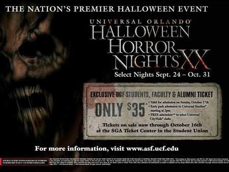 Halloween Horror (K)Night at Universal Studios
