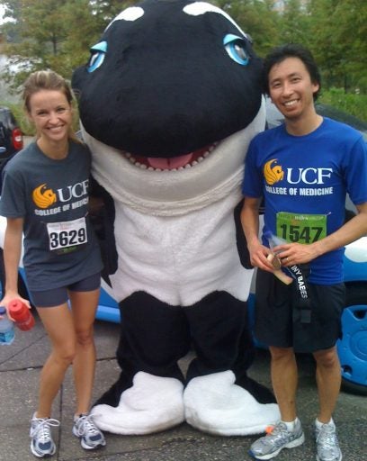 College of Medicine students in the Miracle Miles 5K/15K run 3