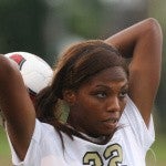 Marissa Diggs recorded her first UCF goal in the second half Sunday.