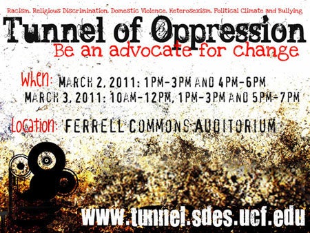 Tunnel of Oppression poster