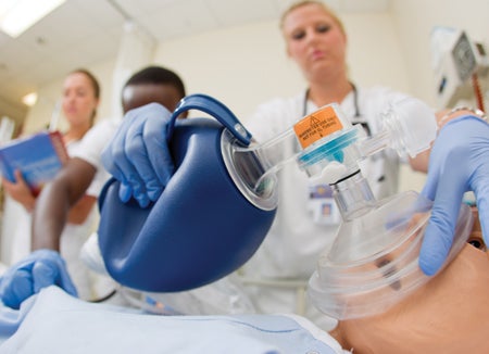 UCF Nursing: Students in Lab