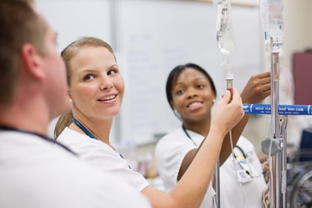 UCF Nursing: Students in Lab