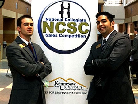 The UCF Professional Selling team came in third place at the National Collegiate Sales Competition (NCSC) recently held at Kennesaw State University.