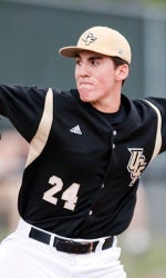 April 17, 2010: during a C-USA baseball game action between the Central Florida Knights and the Rice Owls at Jay Bergman Field in Orlando, Fl