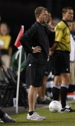 November 18, 2010: during first round mens soccer NCAA Tournament game action between South Florida Bulls the UCF Knights at the UCF Track and Soccer Complex in Orlando, Fl