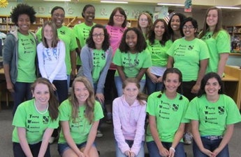 In their role as big sisters, UCF students mentor middle school girls from Seminole County.