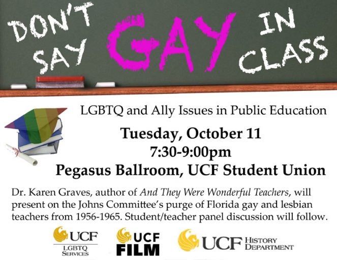 LGBTQ Pride Week flyer