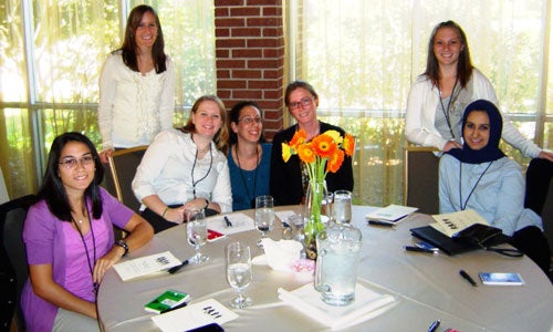Attendees at the second annual Women in Accounting Symposium.