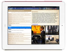 IST-developed Federal Register app