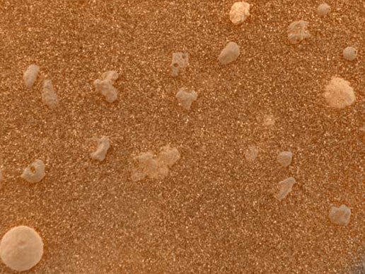Mars Under the Microscope. Photo Credit: NASA/JPL/Cornell