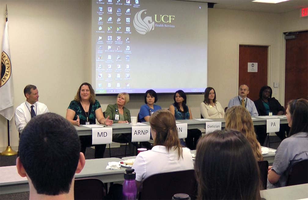 Panel Provides Insight to Medical Students University of Central