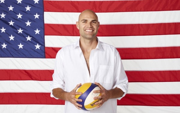 Olympian Phil Dalhausser graduated from UCF in 2002 with a bachelor's degree in business administration. Photo credit: Mitchell Haaseth/ NBC Olympics