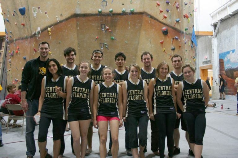 Rock Climbing Team Goes to the Nationals University of Central
