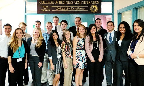 CBA Student Ambassadors Spring 2013