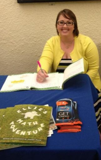 UCF alumna Jennifer Piercy wrote the children's book "Ellie's Math Adventure."