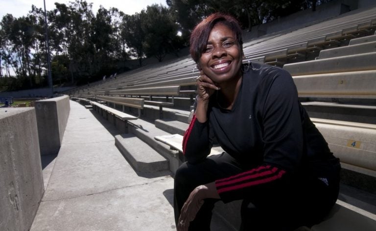 Women’s track and field coach Jeanette Bolden, recently inducted into the United States Track and Field/Cross Country Coaches Associations Hall of Fame, competed for the UCLA women’s track and field team from 1981 to 1983. During her time on the team, she was a five-time All-American and helped lead the team to its first outdoor NCAA championship before she moved on to Olympic glory.