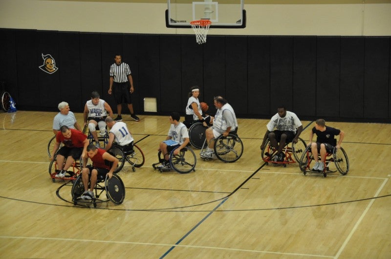 Wounded Warriors at UCF Basketball Camp to Host Orlando Magic's