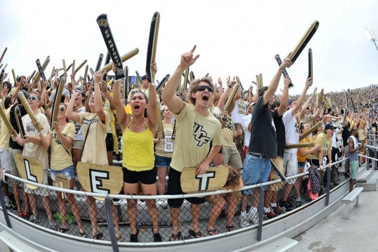 UCF Knights football fans