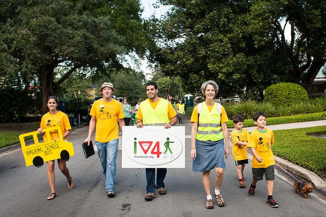 international walk to school day