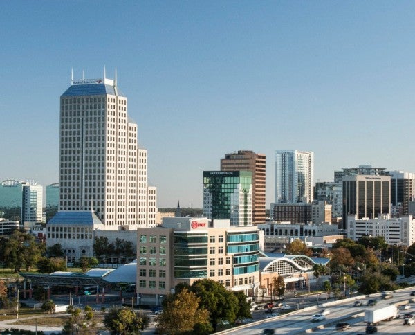 downtown orlando skyline