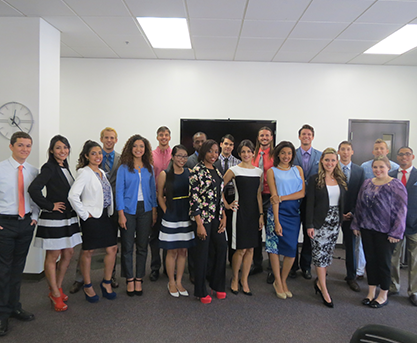 The Inaugural #UCFBusiness Professional Fashion Show student models