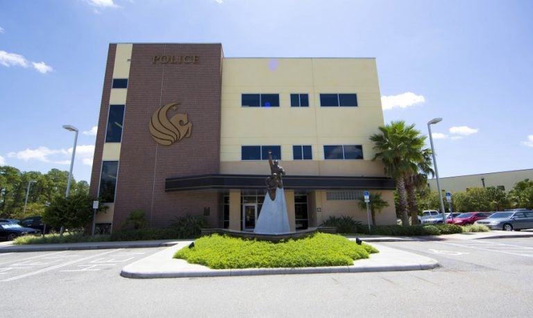 ucf police department building exterior view