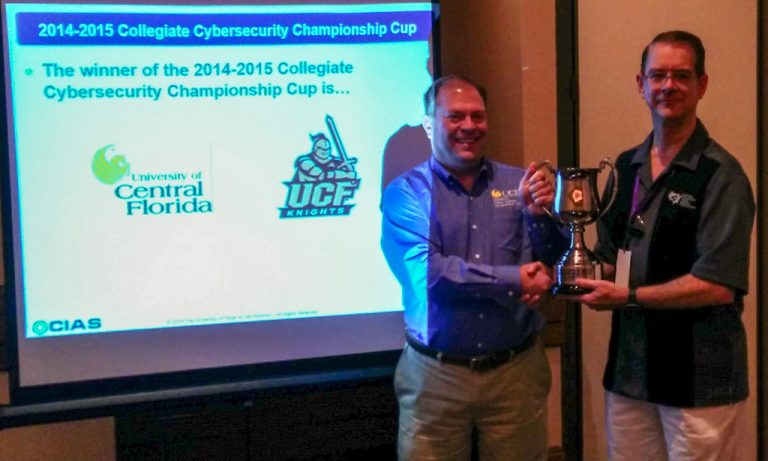 2016 Collegiate Cybersecurity Championship Cup Award