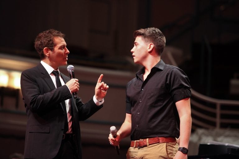 Michael Feinstein and Nick Drivas