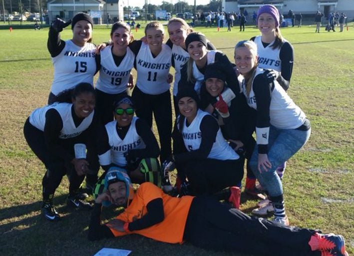 UCF Flag Football Team National Championship Picture