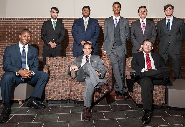 (Seated, left to right) Princelee Clesca, Shane McGlashen, David Moosmann (Standing, left to right) Carlos Vasquez, Austyn White, Chris Chambers, Angel Sanchez, Eric Sorice